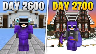 I Survived 2,700 Days in HARDCORE Minecraft...