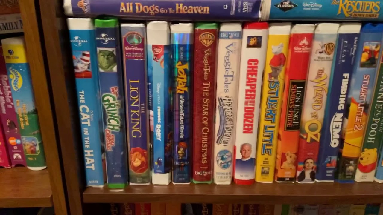 My VHS/DVD/Blu Ray Collection (2020 Edition) - YouTube