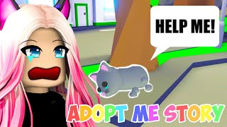 Wengie Reacts To A Stray Cat Story! The SADDEST Adopt Me Short Movie In Roblox