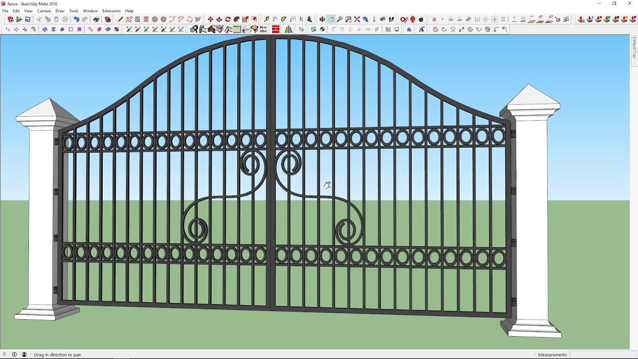 Steel Gate Design Drawings | Images and Photos finder