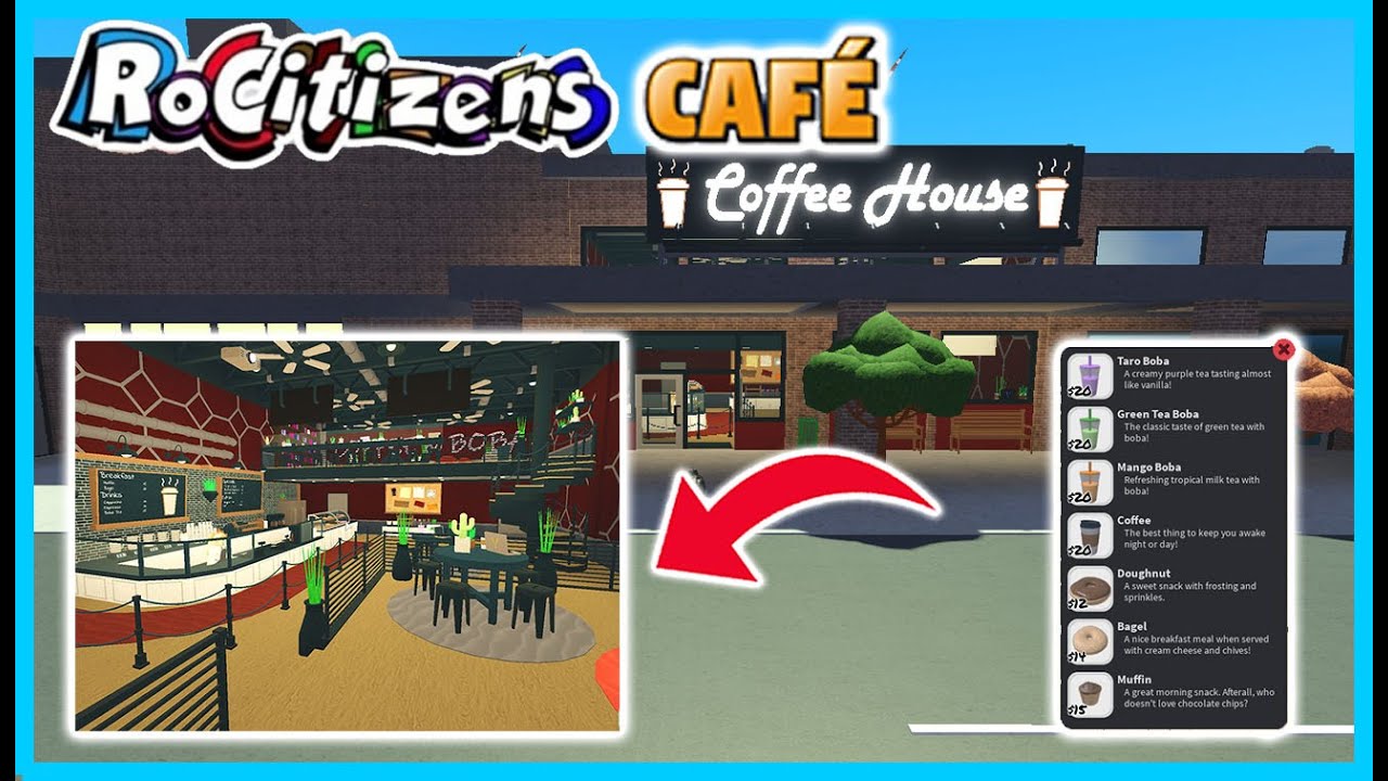 ROCITIZENS CAFÉ UPDATE *COFFEE HOUSE* LOCATION + TOUR - YouTube