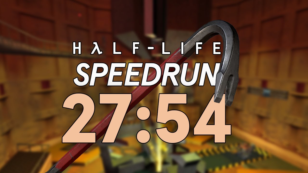 Half-Life Speedrun in 27:54 - YouTube