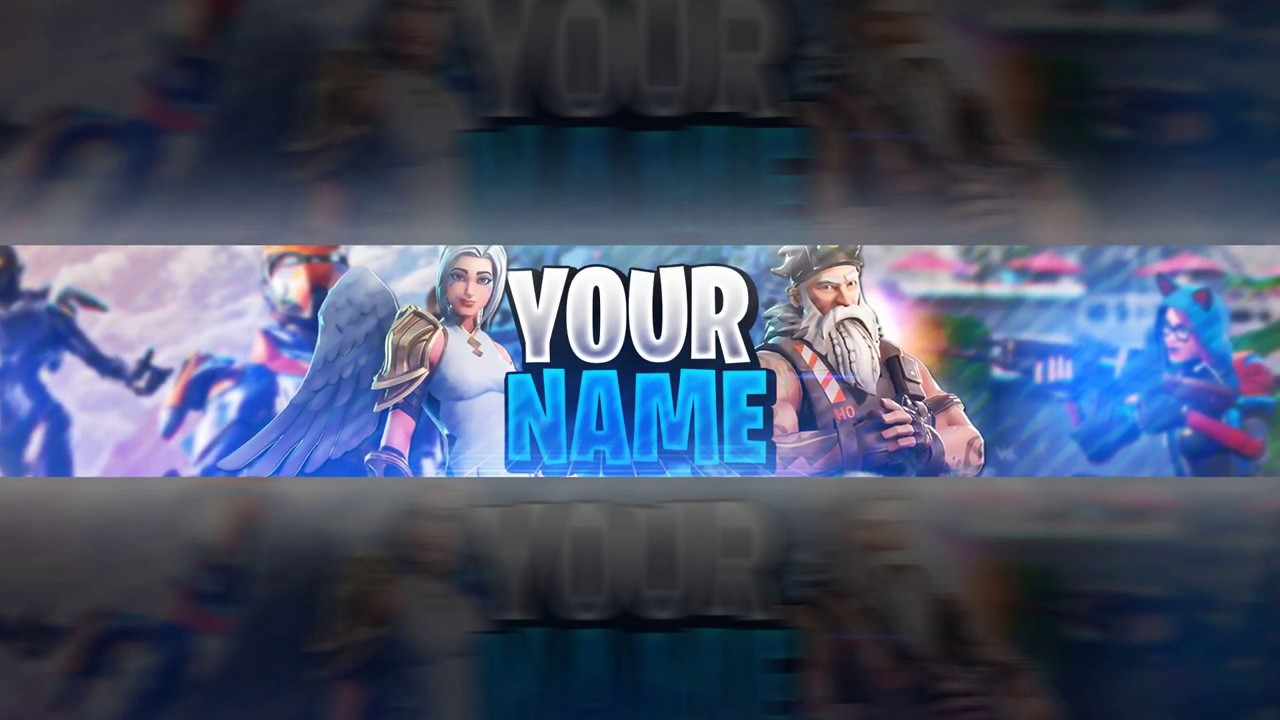 Fortnite Banner Template