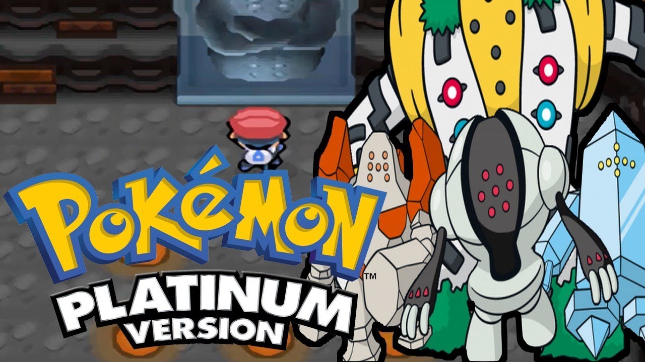 VAMOS JOGAR POKEMON PLATINUM - PARTE 58 - REGIROCK, REGICE EO REGISTEEL ...