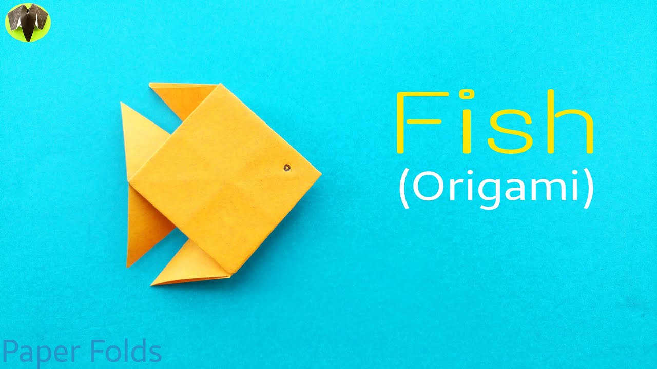 Fish Diy Origami Tutorial By Paper Folds