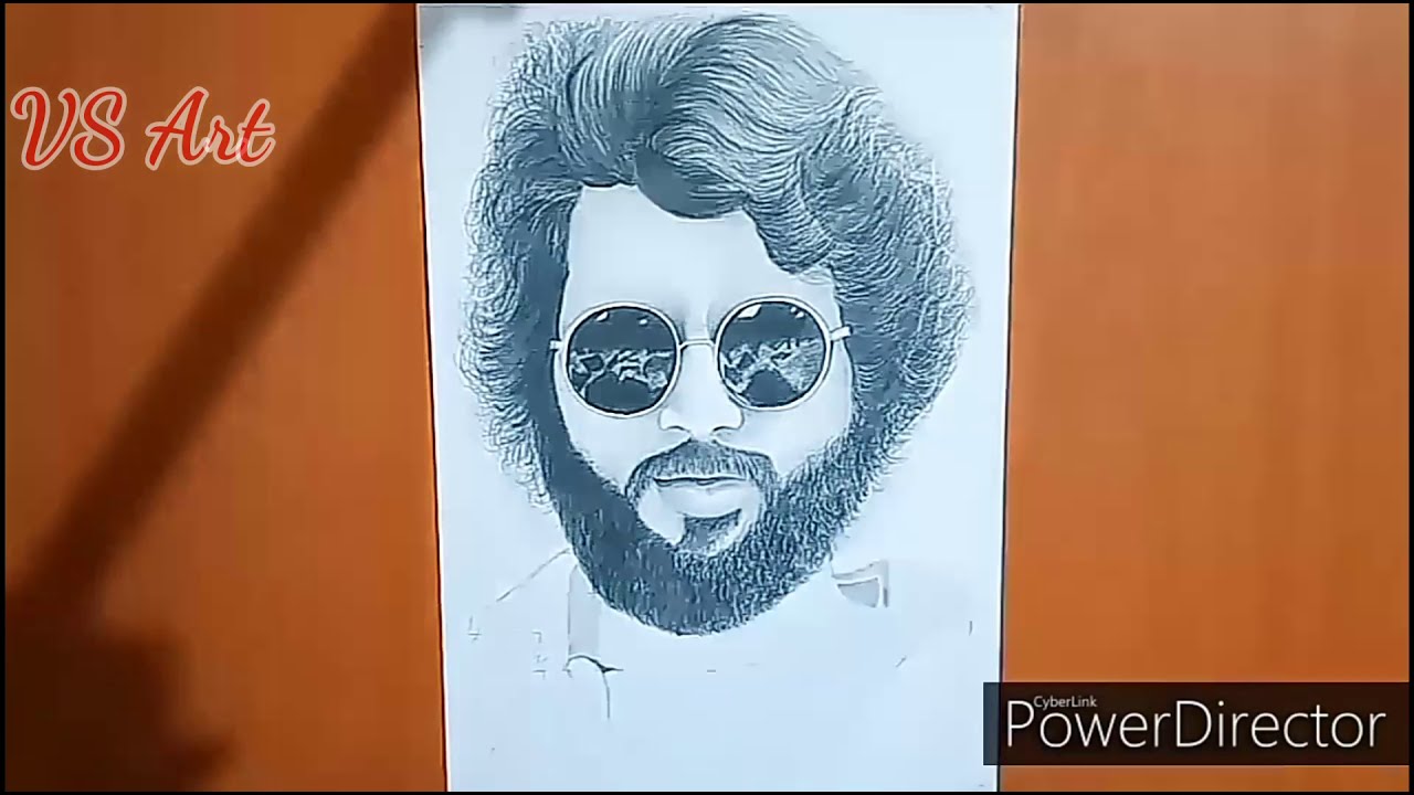 Arjun Reddy Sketch | Pencil drawing Art | Realistic Pencil Sketch ...