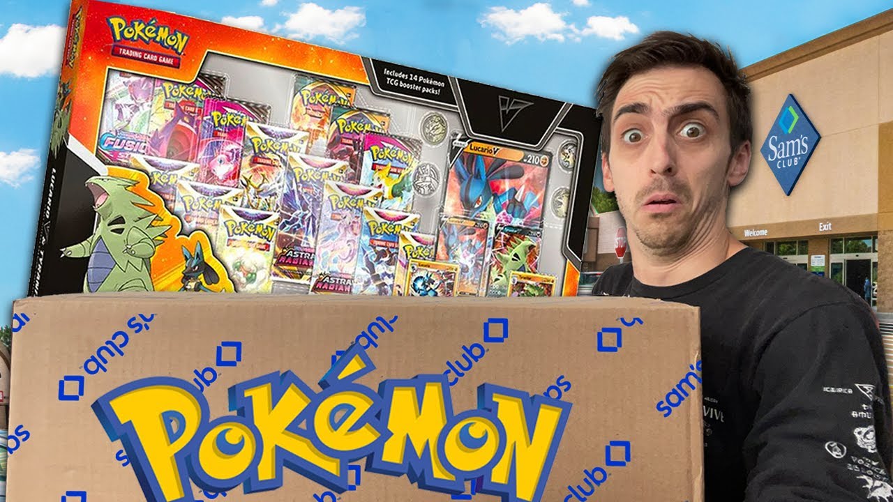 This Exclusive Pokémon Card Box Is HUGE! - YouTube