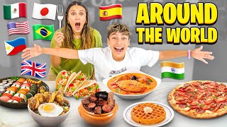 EATING Foods From all Over the WORLD!!