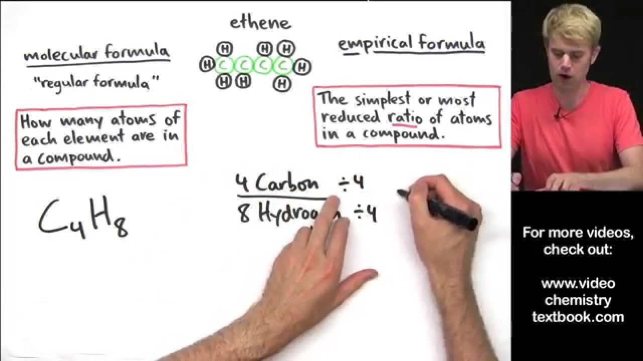 What Is The Molecular Formula For The Molecule Shown