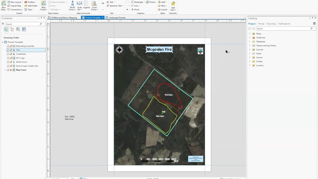 ArcGIS Pro Map Layout