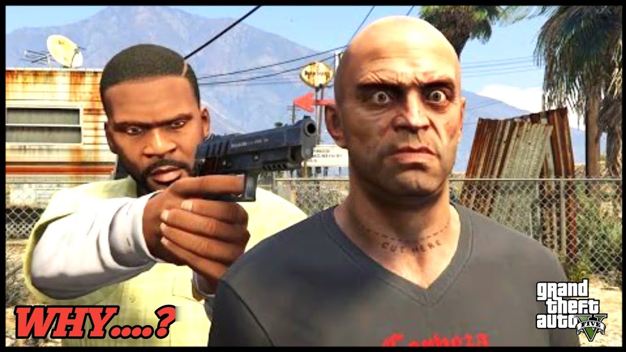 Gta 5 Franklin Kill Trevor | #gta5 #viral #shortvideo #gaming #gameplay ...