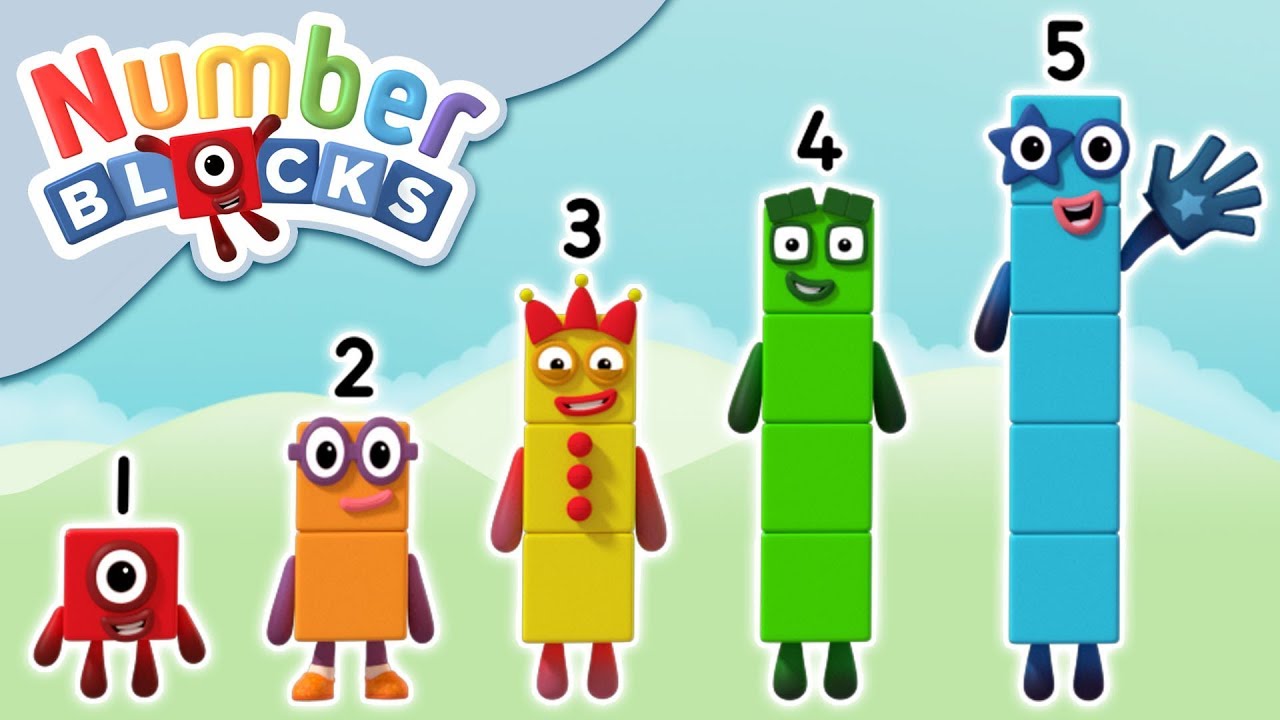 @Numberblocks- The Five Blocks | Learn to Count - YouTube