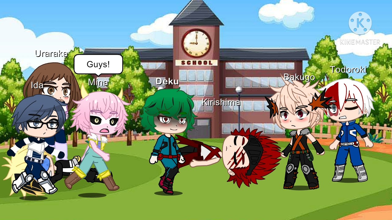 Deku Gacha Club Outfit