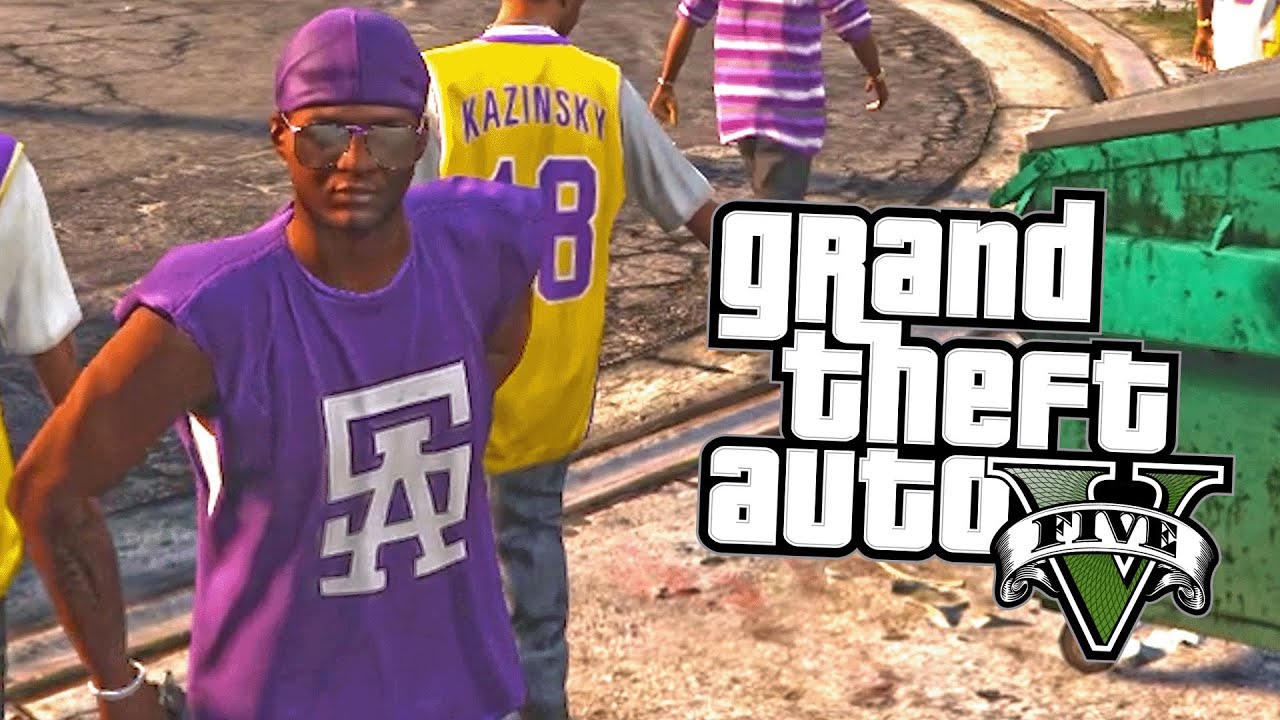 1 HARI MENJADI GANGSTER DI LOS SANTOS !!! GTA 5 MOD - YouTube