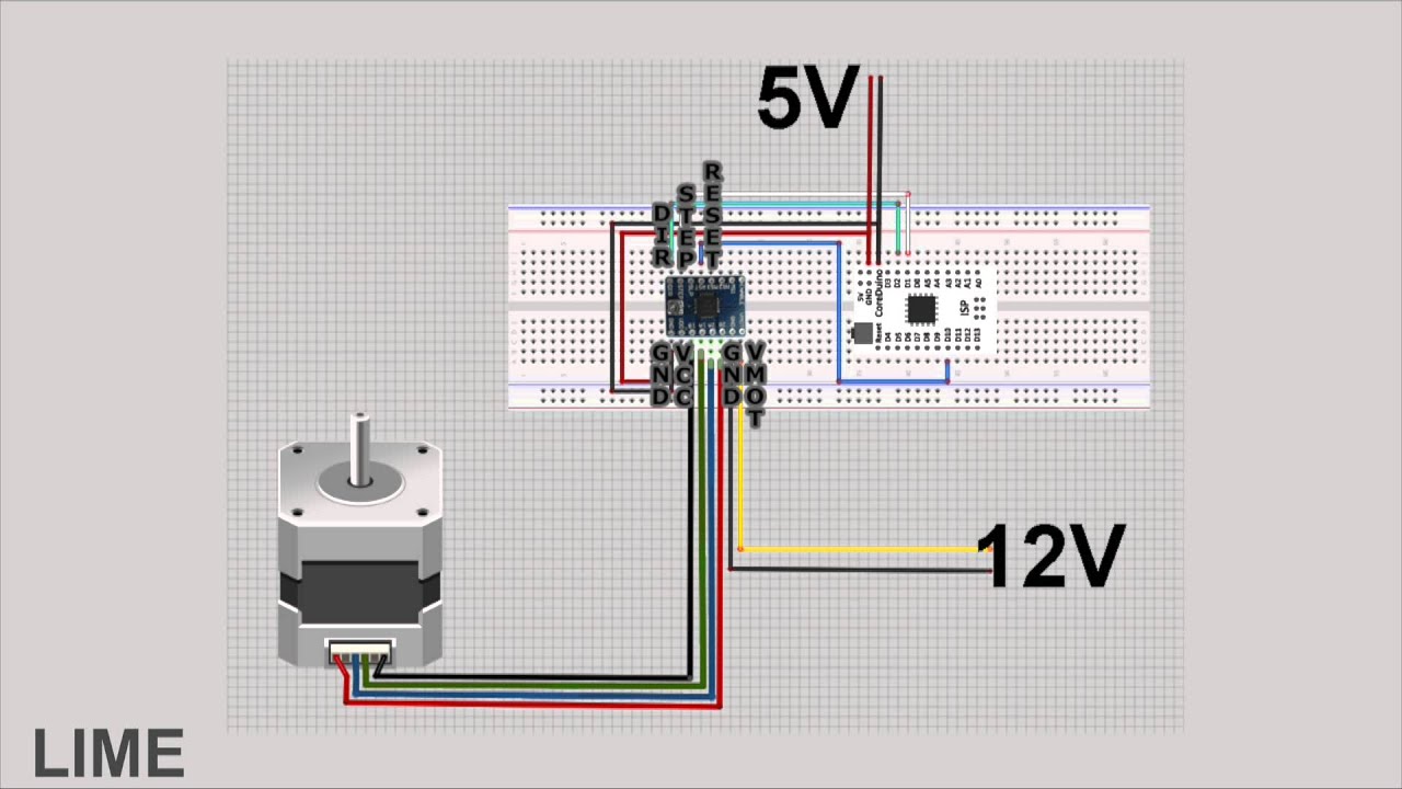 Controlar motor paso a paso (nema 17) con Arduino - YouTube