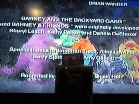 Barney Live In New York City - End Credits - YouTube