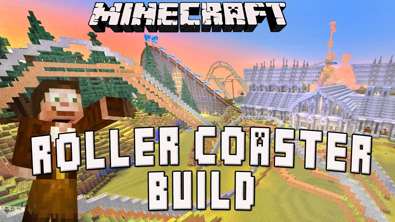 Minecraft: Completing The Roller Coaster Track Design (Scarland Coaster ...