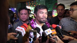 Retirement is not on Pacquiao’s mind