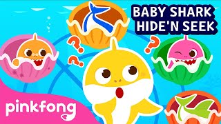 find the shark family the amusement park mystery hide and seek pinkfong for kids