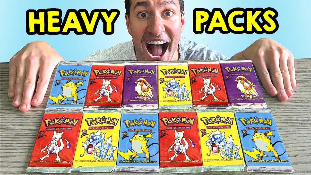 Opening ALL HEAVY Vintage Pokémon Packs! - YouTube