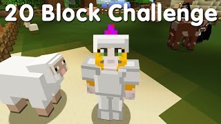 Minecraft PS4 - 20 Block Challenge - Thinking Food  (12)