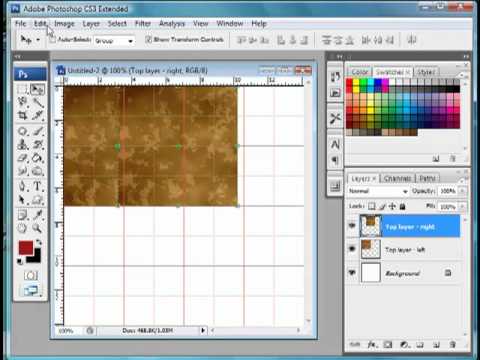 How to Create a Tileable (Seamless) Texture using Photoshop for Second ...