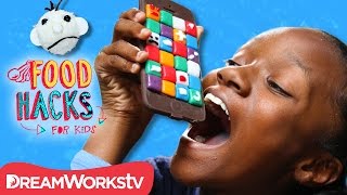 Edible Chocolate PHONE! + Wimpy Kid Food Hacks | FOOD HACKS FOR KIDS