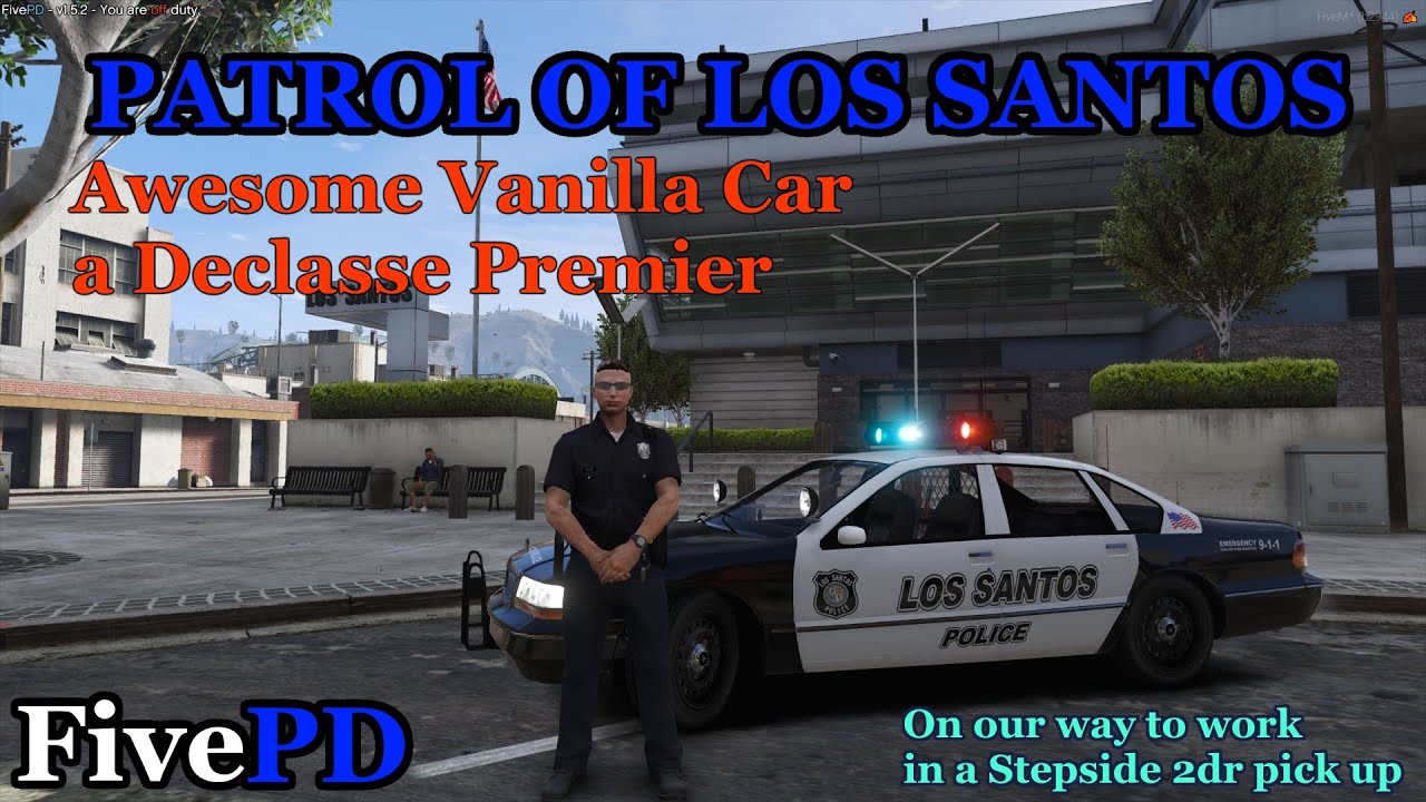 GTA V FiveM FivePD | Police Sim Roleplay | Fights and unregistered cars ...