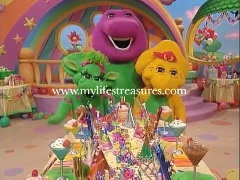 My Party with Barney (Happy Birthday Part) - YouTube