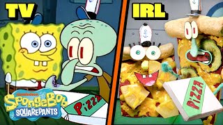 SpongeBob Delivers Pizza IRL!  | "Pizza Delivery" Recreation