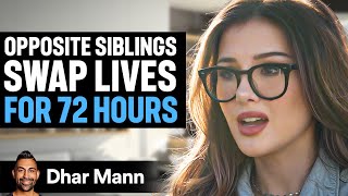 Two SIBLINGS SWAP LIVES On NEW YEARS Ft. SSSniperWolf | Dhar Mann Studios