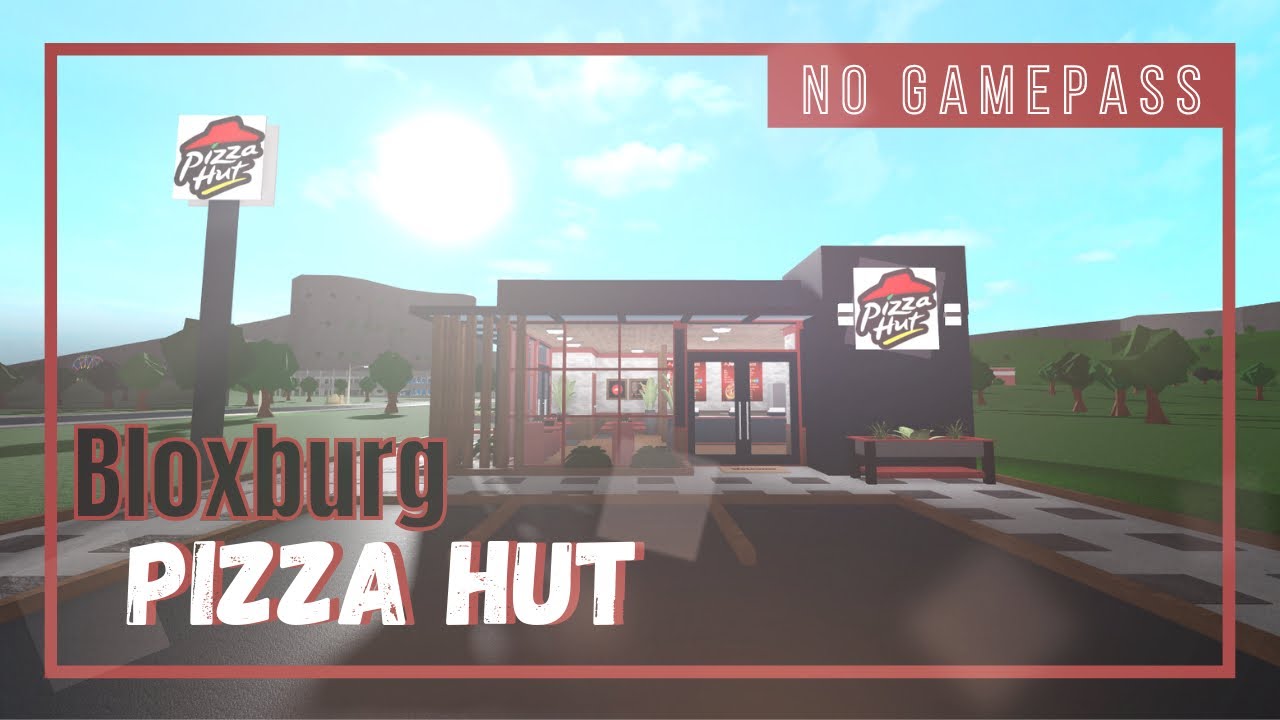 Bloxburg Pizza Place Build