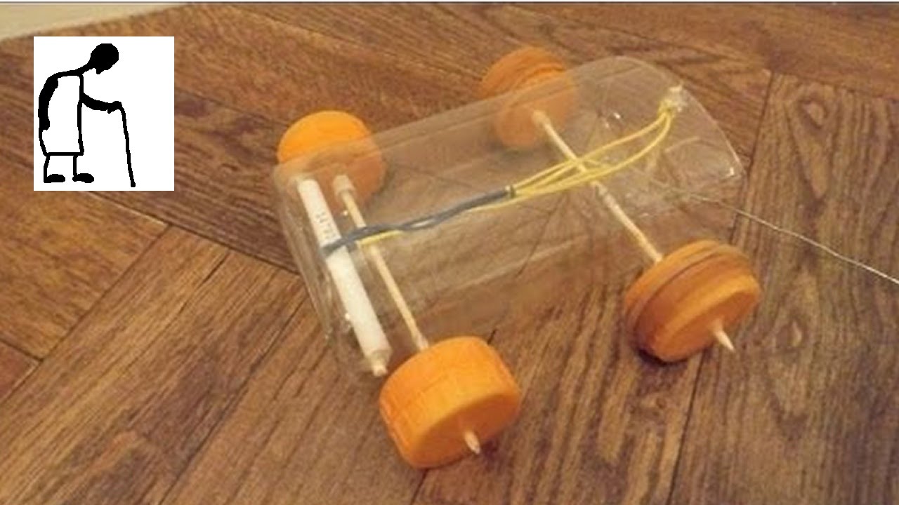 How To Make A Rubber Band Powered Race Car