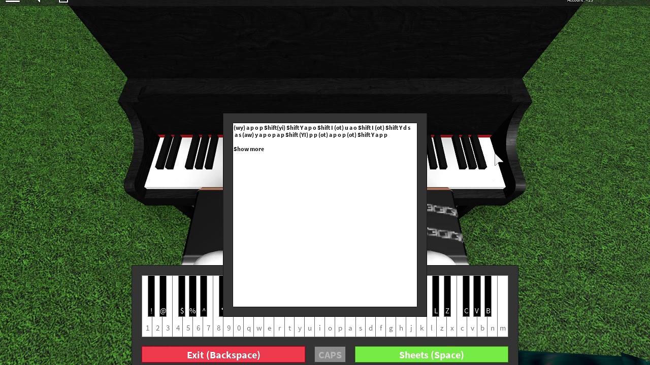 Songs on Roblox Piano - YouTube