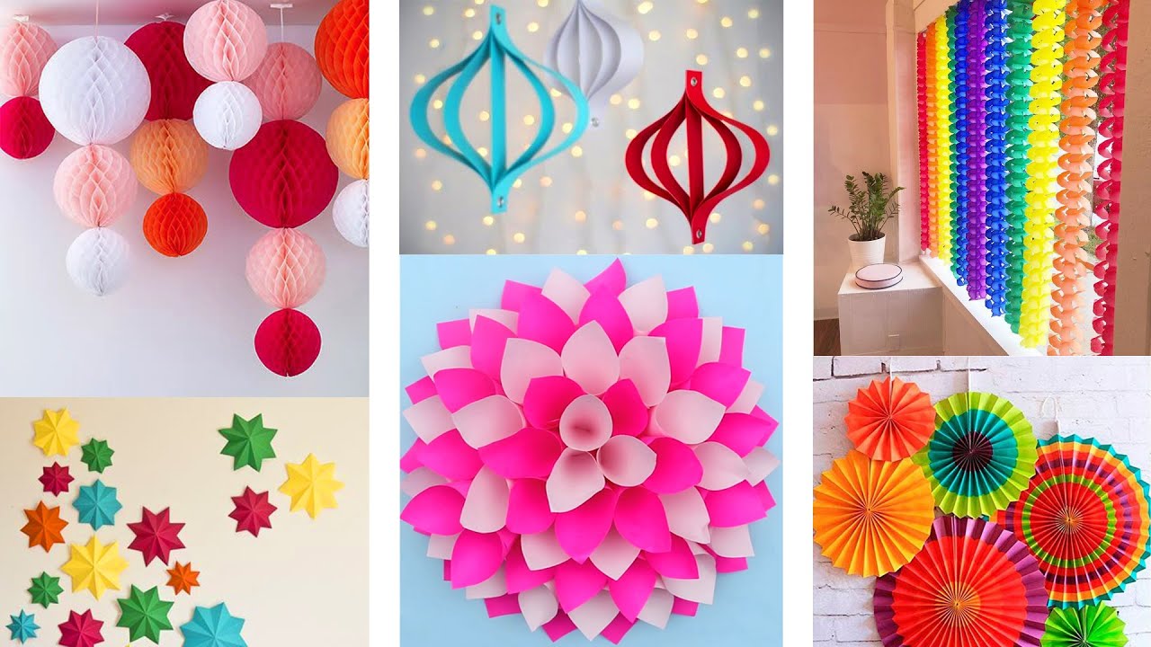 DIY Decorations Idea | Home decorations idea | Paper Decoration ...