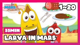 larva in mars 120 55 minutes straight larva tuba official