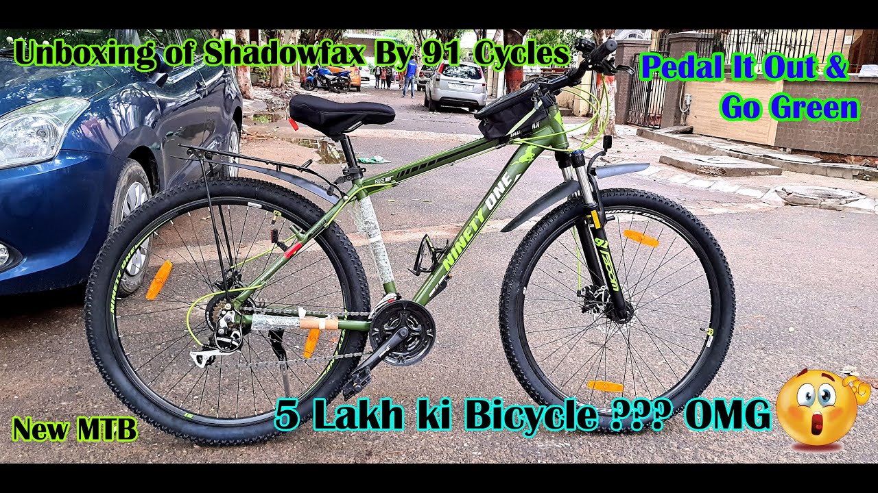 Purchasing & Unboxing of My New Shadowfax Bicycle By 91 Cycles from ...