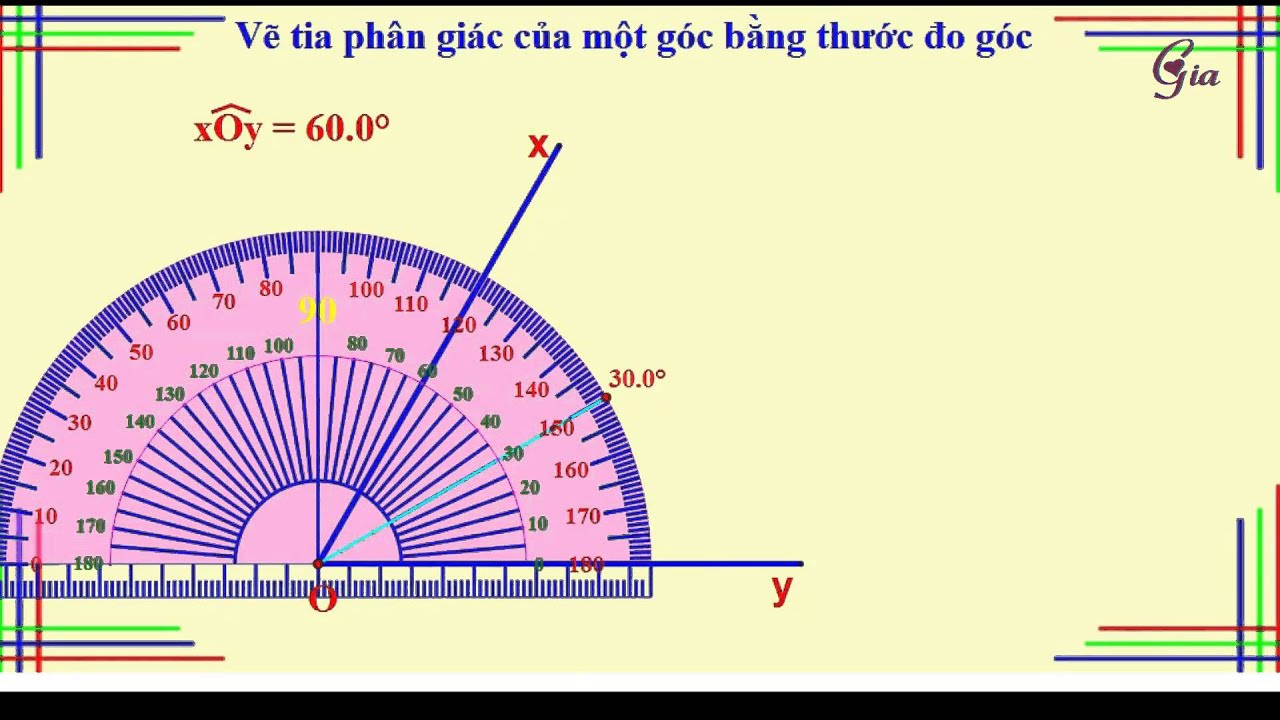 Cách sử dụng cách vẽ tam giác đều bằng thước đo độ đơn giản và chính xác