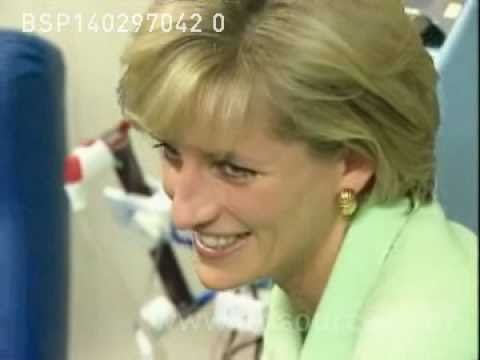 Princess Diana at Great Ormond Street Hospital - YouTube