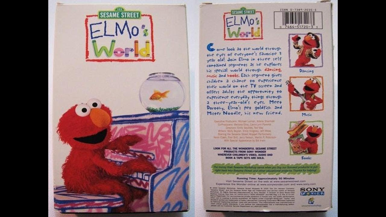 VHS Reactions Season 1 Episode 10- Opening To Elmos World 2000 VHS ...