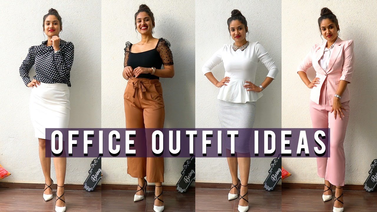 What To Wear To Office | Formal Outfit Ideas For Girls | Office Outfit Ideas  | Being Navi - YouTube