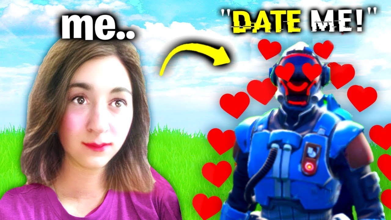 I Pretended To Be My Girlfriend.. (Fortnite) - YouTube