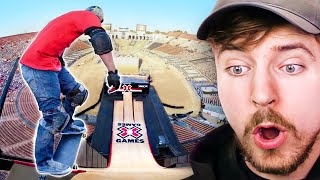 Worlds Longest Skate Jump!