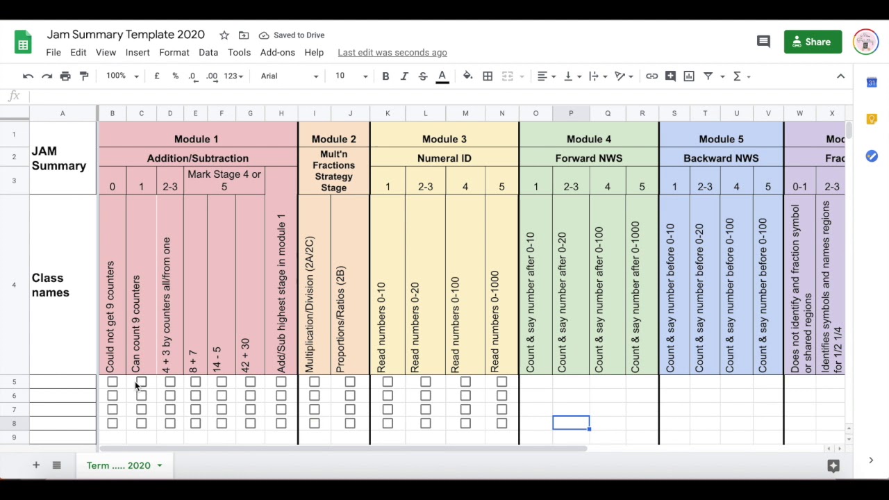 How to insert a checkbox and make it colourful - into Google sheets ...