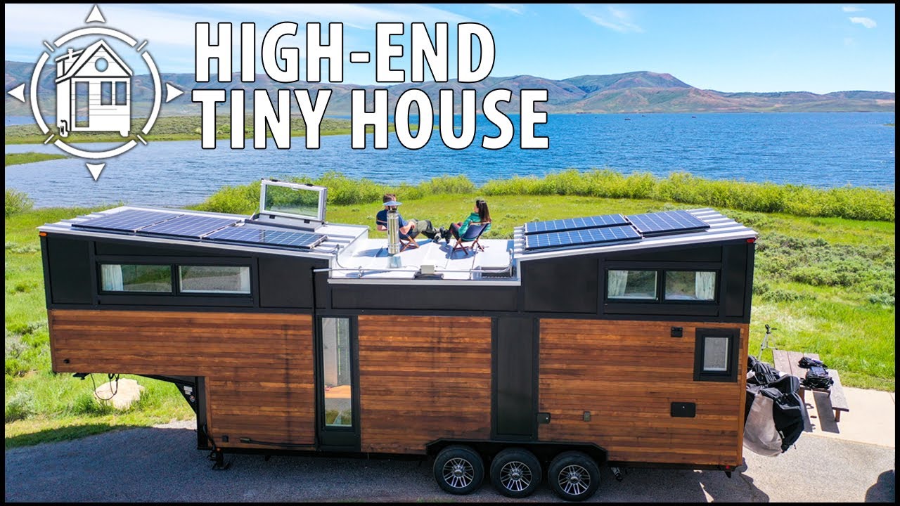 Luxury, High-End Tiny House After Leaving Ex Large Home - Youtube