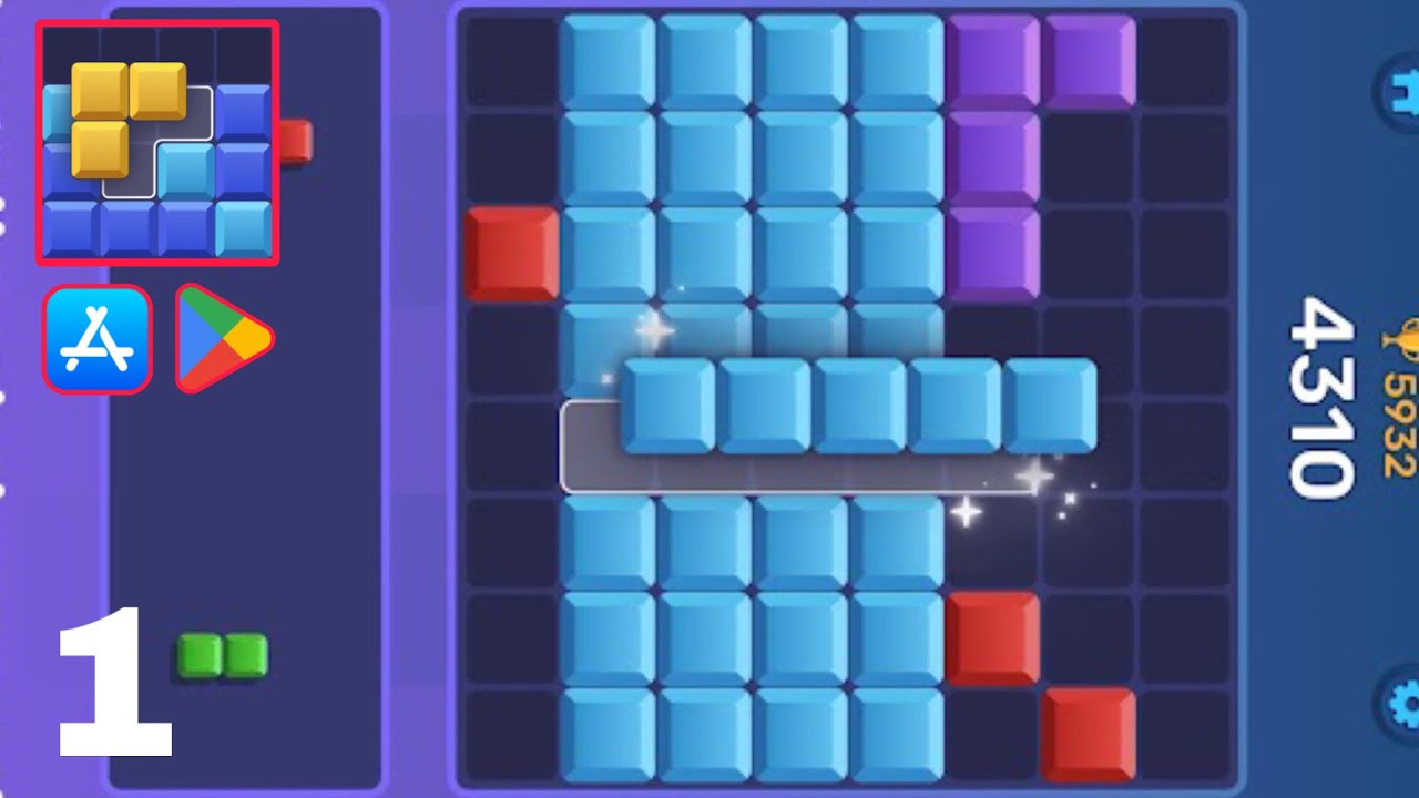 Boom Blocks: Classic Puzzle | Gameplay on IOS / ANDROID #1 - YouTube