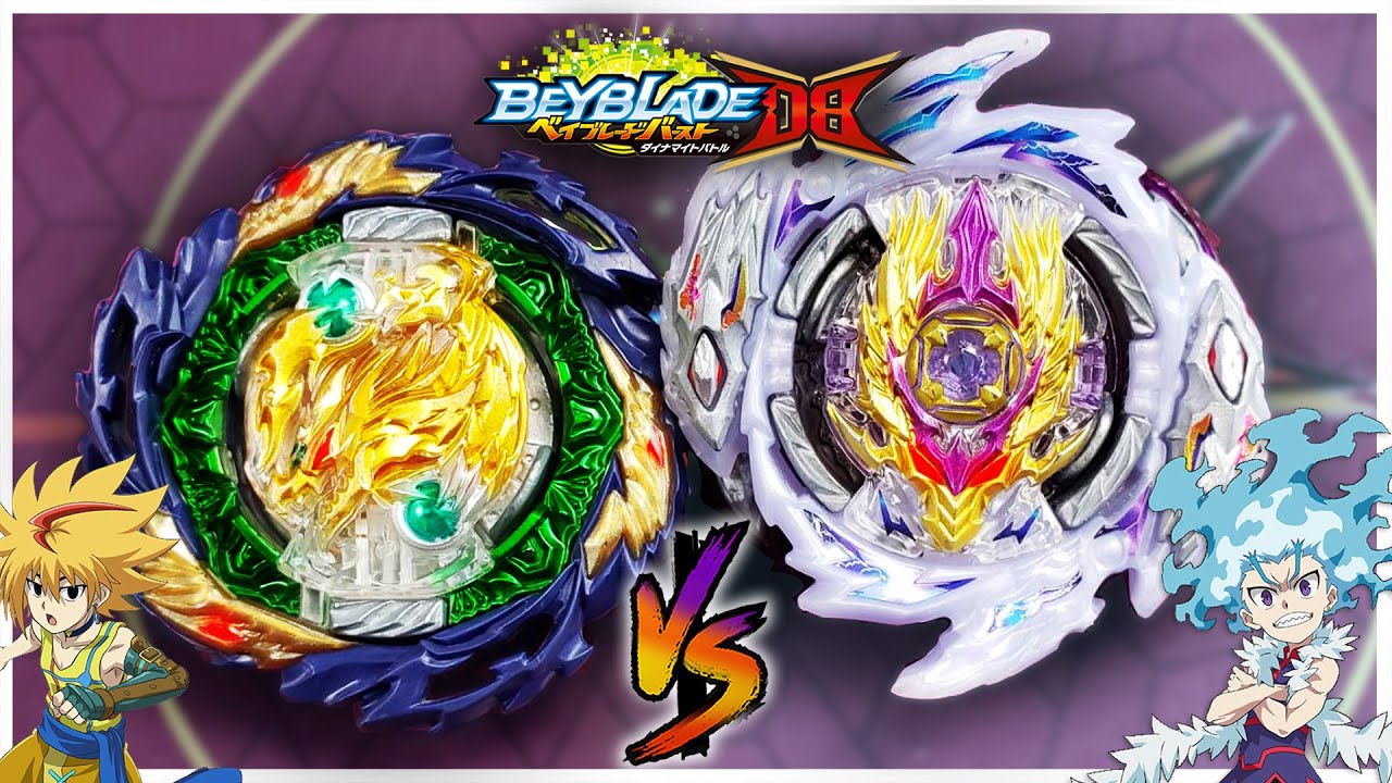 VANISH FAFNIR vs RAGE LONGINUS Lui VS Free Beyblade Burst Dynamite ...