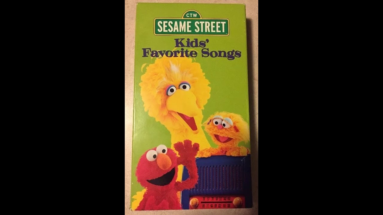 Sesame Street Kids' Favorite Songs (1999 VHS) - YouTube