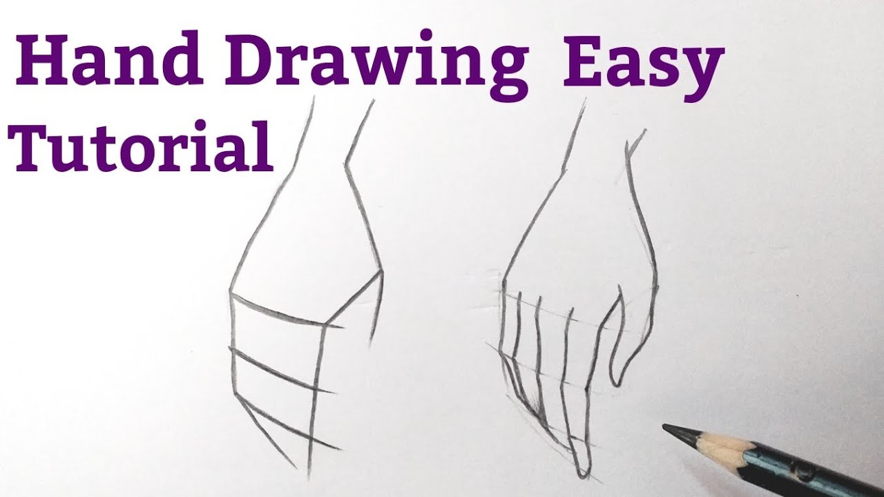 How To Draw Hands Step By Step Easy At Drawing Tutori - vrogue.co