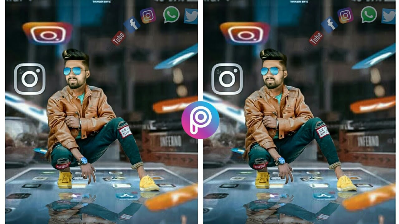 New Instagram Viral Photo Editing/ Picsart Editing Tutorial - Crazy ...